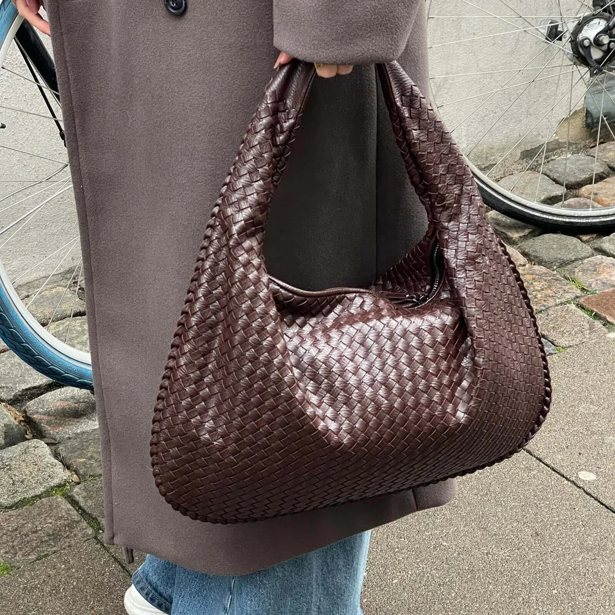 ARIA | Bolso trenzado oversize