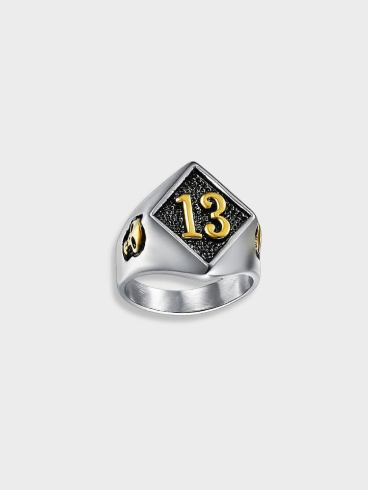 Número de la suerte 13 Anillo