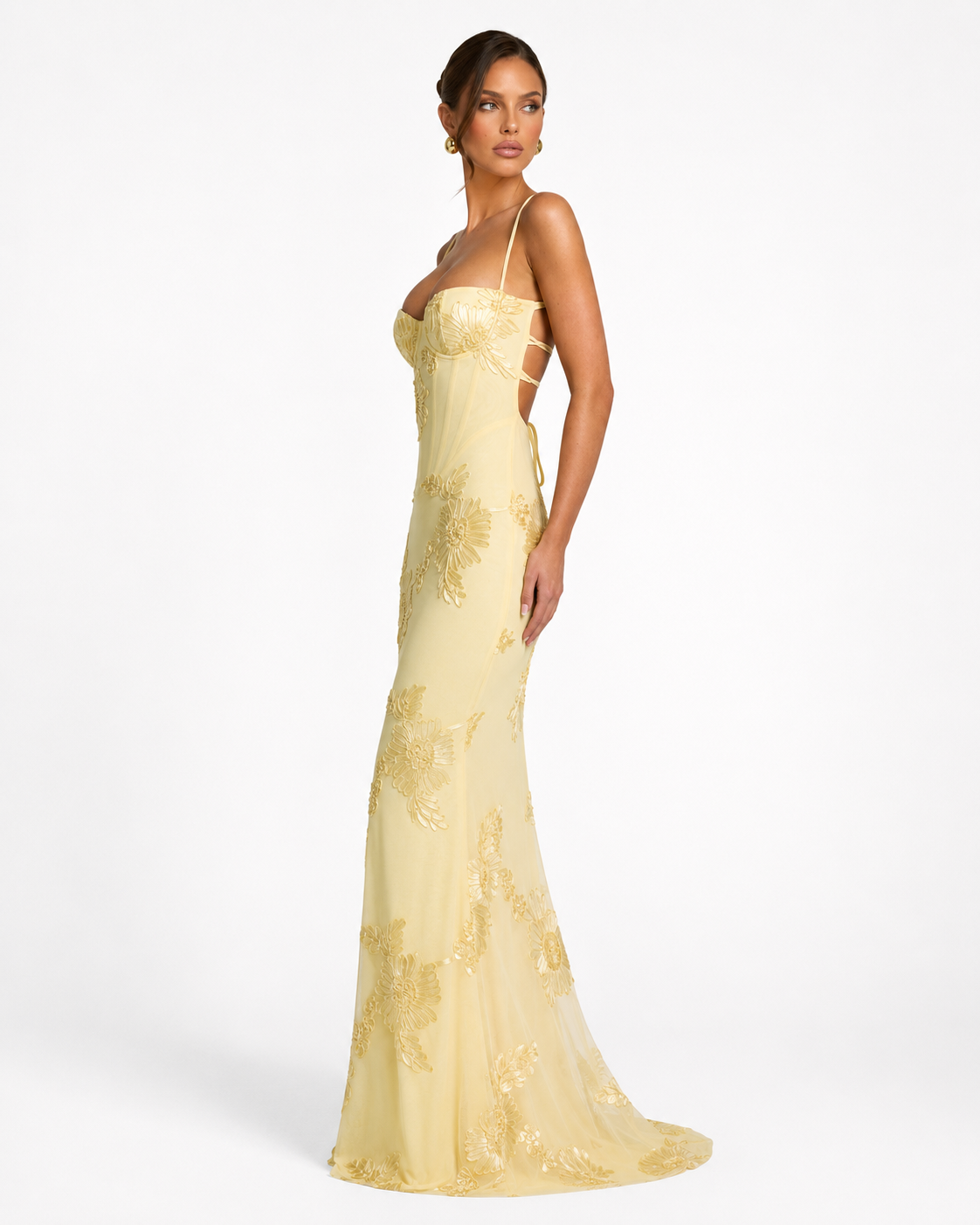 Vestido Largo Corsé Rosalie