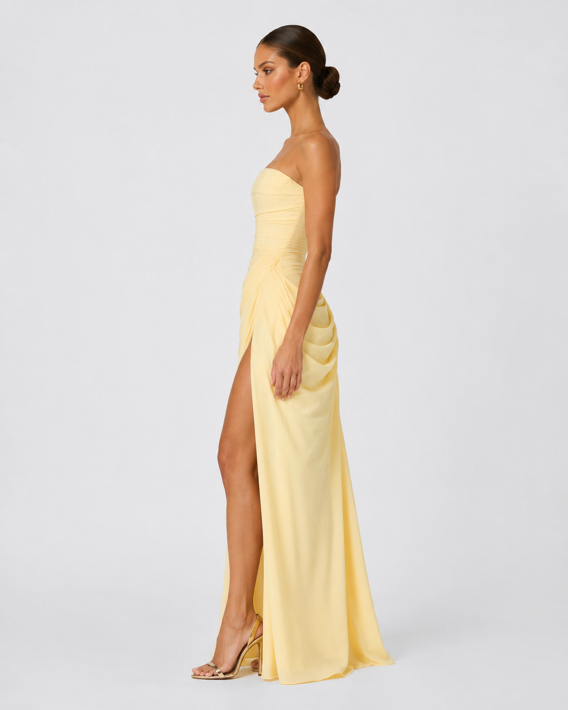 Vestido Largo Main Character Drape