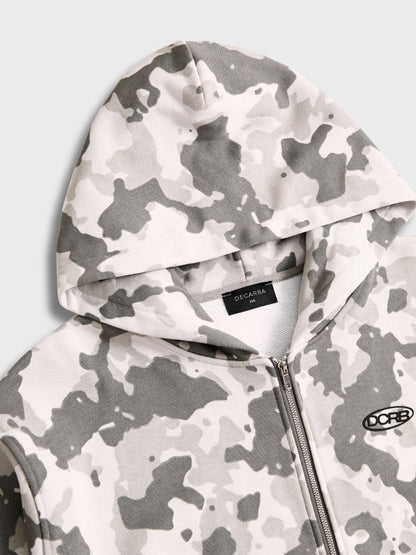 DCRB Camo Chaqueta con cremallera