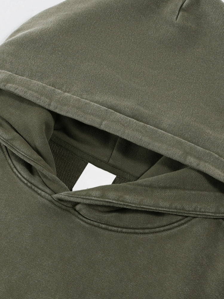 Sudadera con Capucha de Diseño Deconstruido