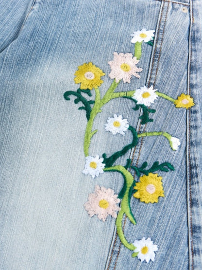 DCRB Baggy Washed Flower Vaqueros
