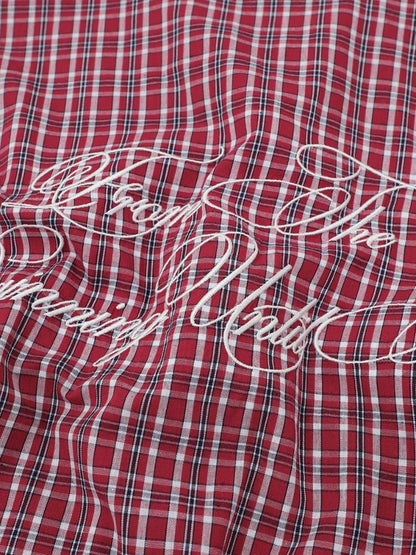 DCRB Plaid Shortsleeve Shirt