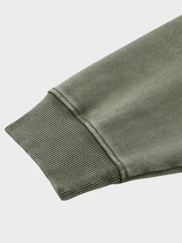 Sudadera con Capucha de Diseño Deconstruido