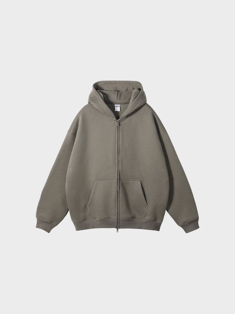 350 GSM Sudadera de calidad con cremallera