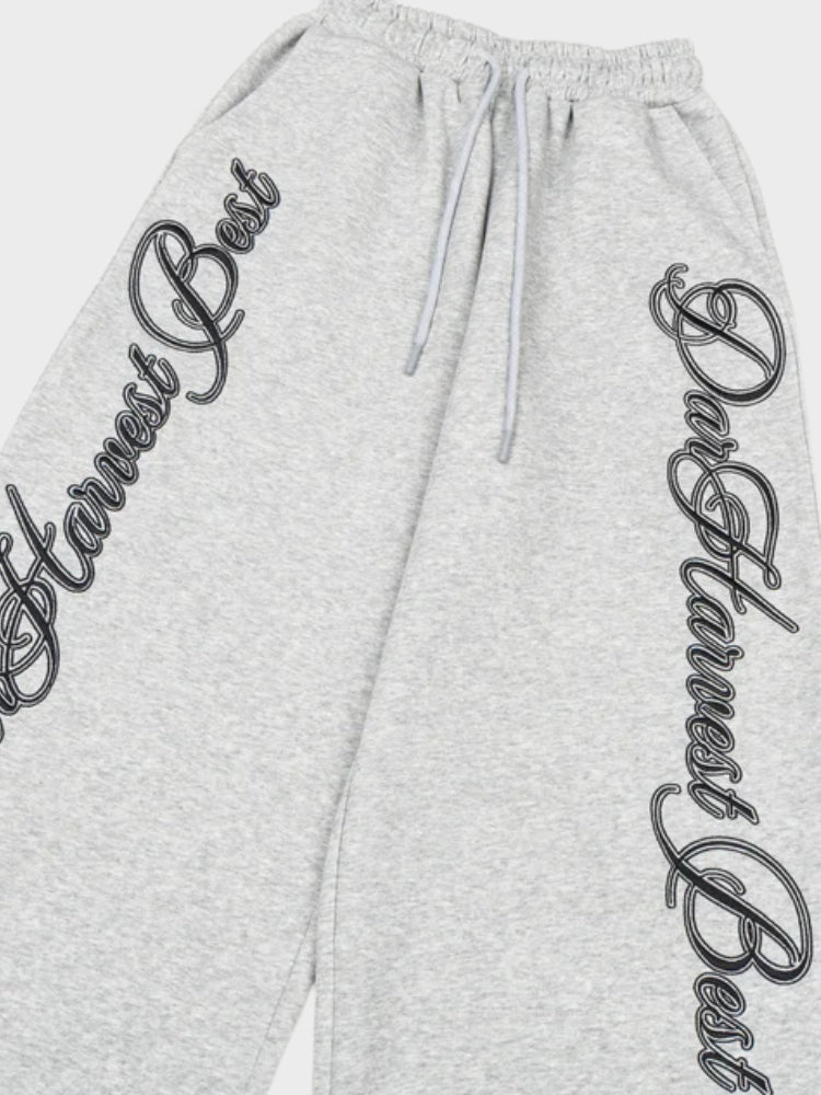 DCRB Joggers Script de pernera ancha