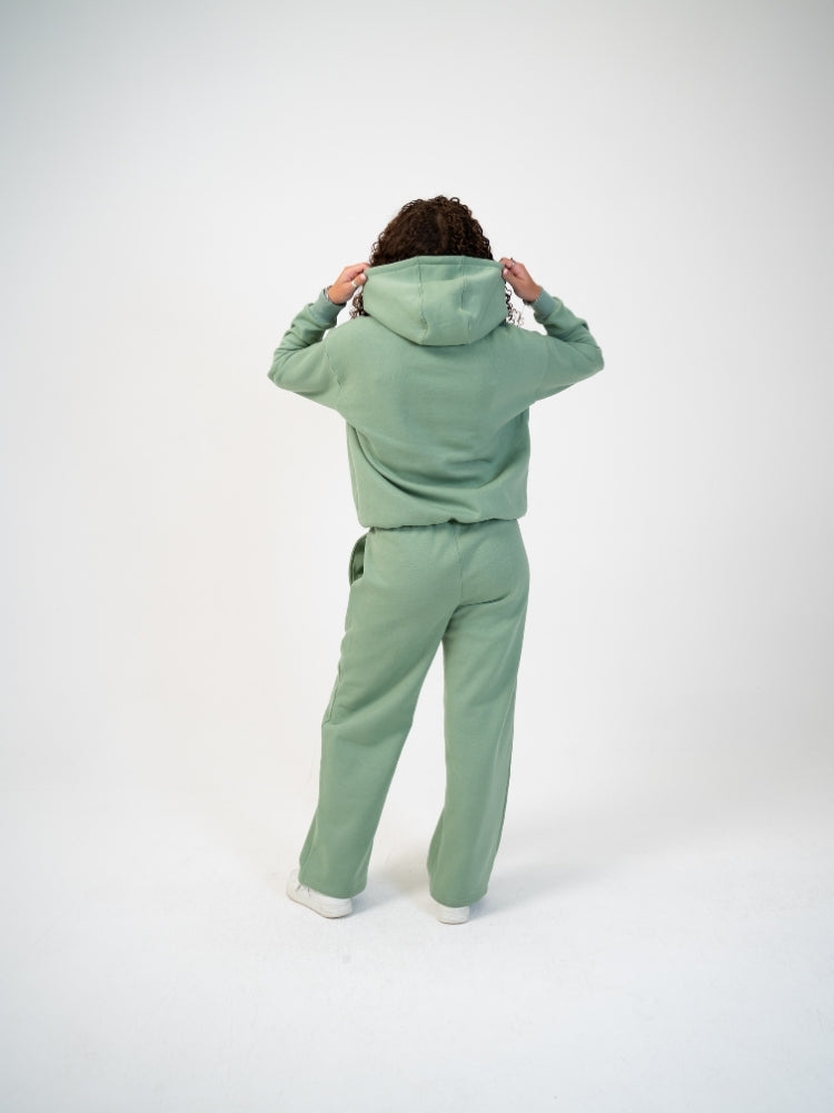 DCRB Jogger de chándal de pernera abierta - Verde claro