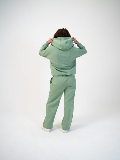 DCRB Jogger de chándal de pernera abierta - Verde claro
