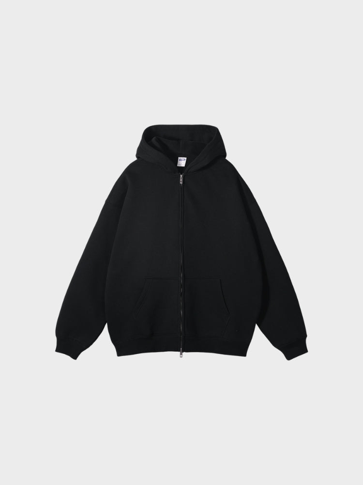 350 GSM Sudadera de calidad con cremallera