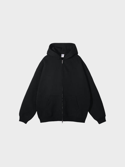 350 GSM Sudadera de calidad con cremallera