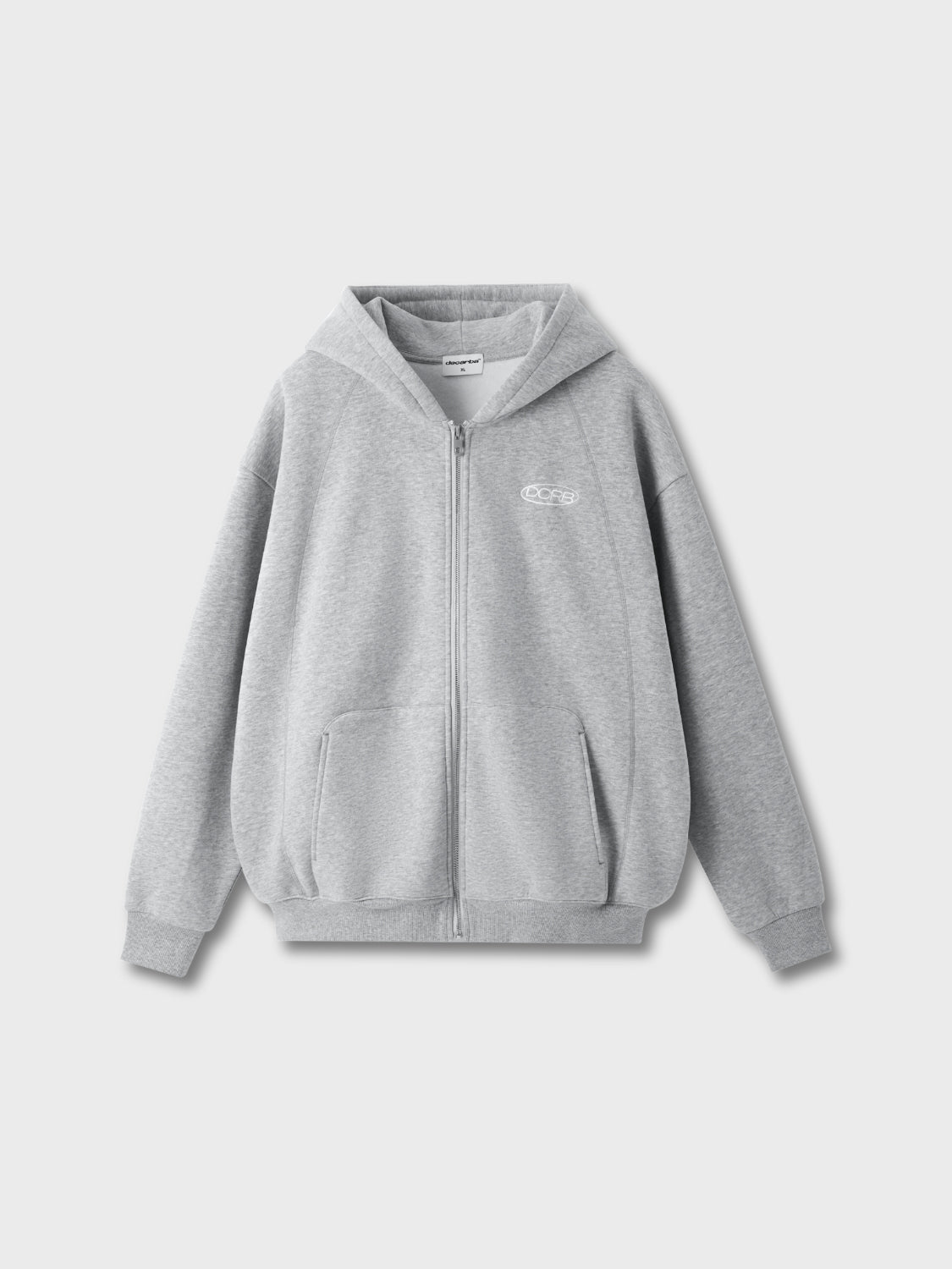 Sudadera con Capucha y Cremallera