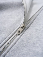 Sudadera con Capucha y Cremallera