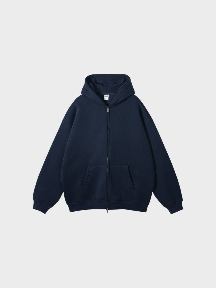 350 GSM Sudadera de calidad con cremallera