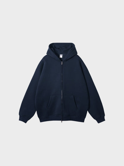 350 GSM Sudadera de calidad con cremallera