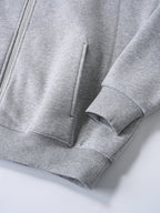 Sudadera con Capucha y Cremallera