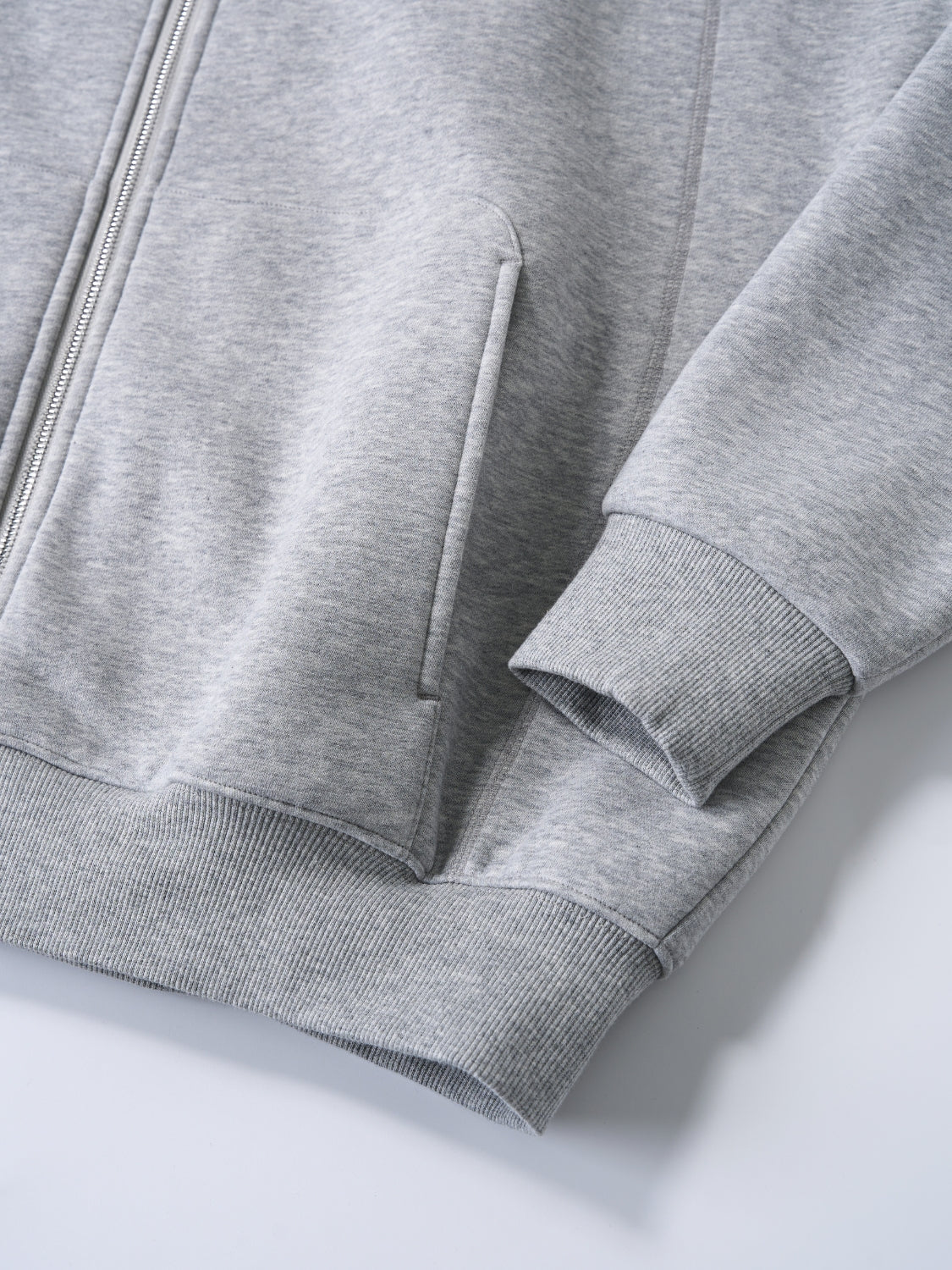Sudadera con Capucha y Cremallera
