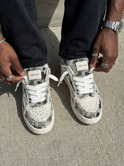 DCRB Broken Camo Verde Zapatillas
