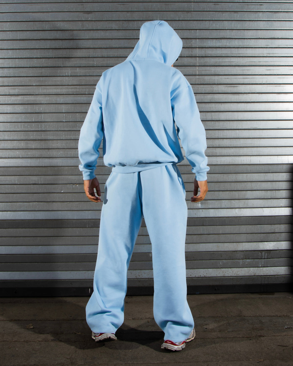DCRB Jogger de chándal de pernera abierta - Azul claro