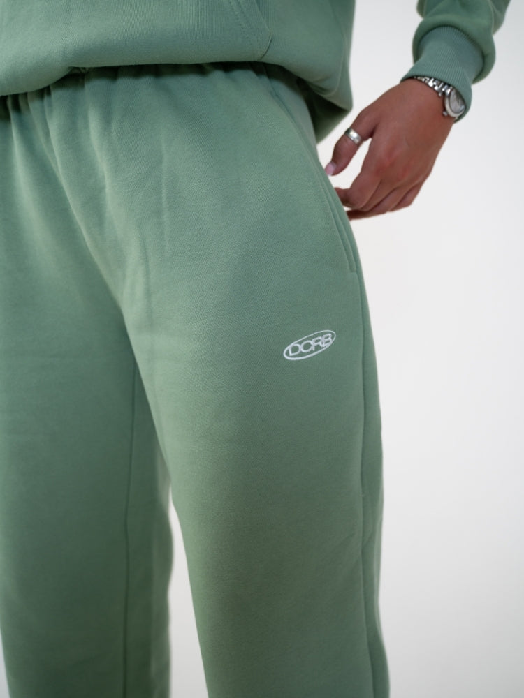 DCRB Jogger de chándal de pernera abierta - Verde claro