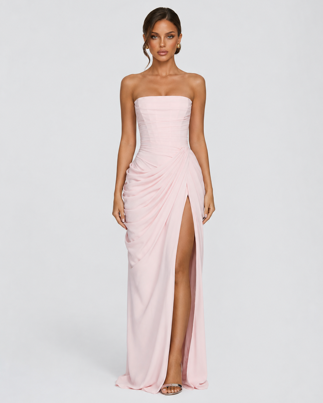 Vestido Largo Main Character Drape