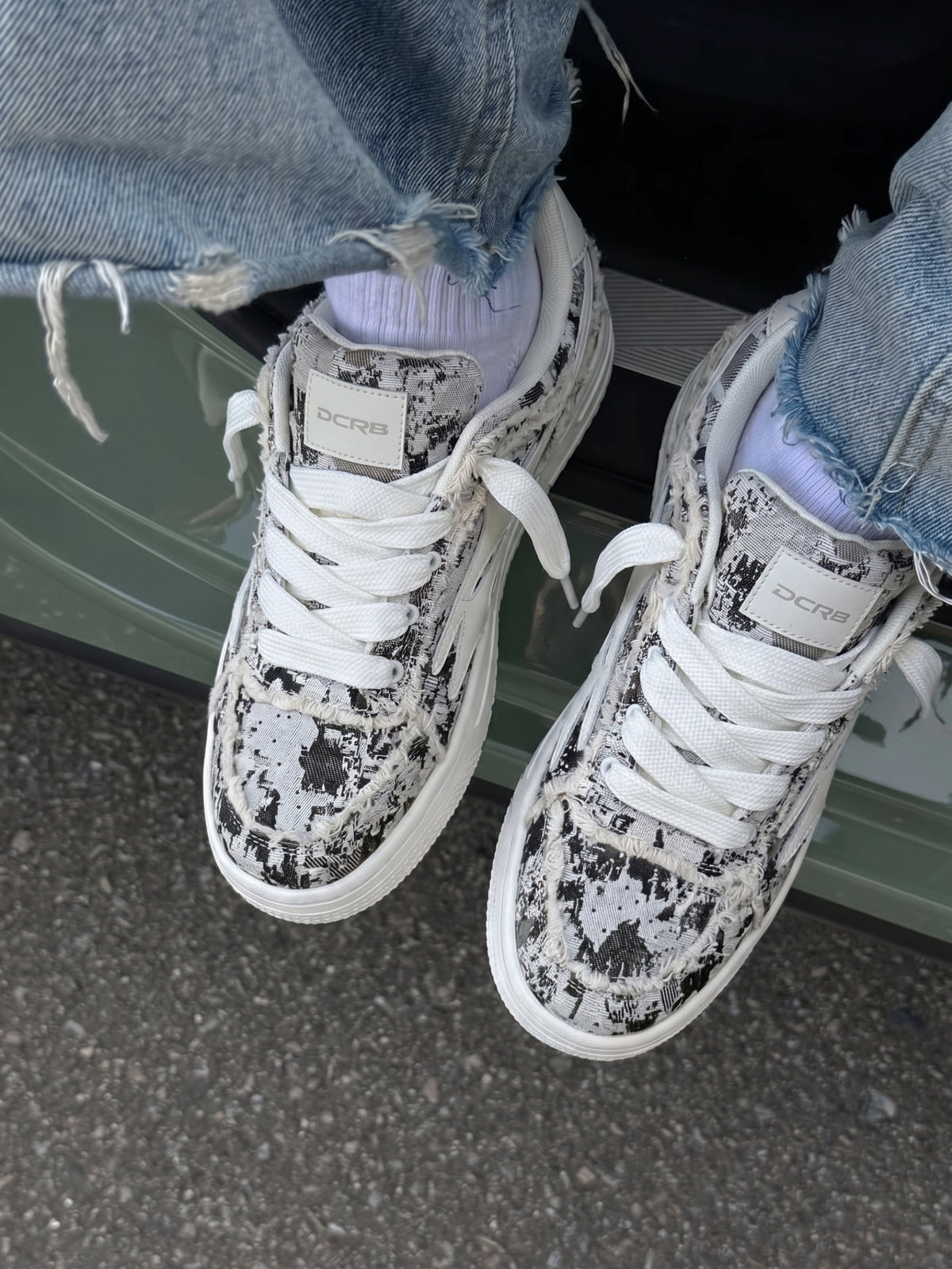 DCRB Broken Camo Gris Zapatillas