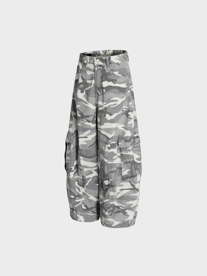 DCRB Gris Camo Cargo Vaqueros