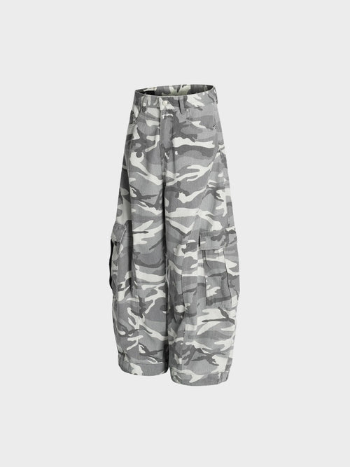 DCRB Gris Camo Cargo Vaqueros