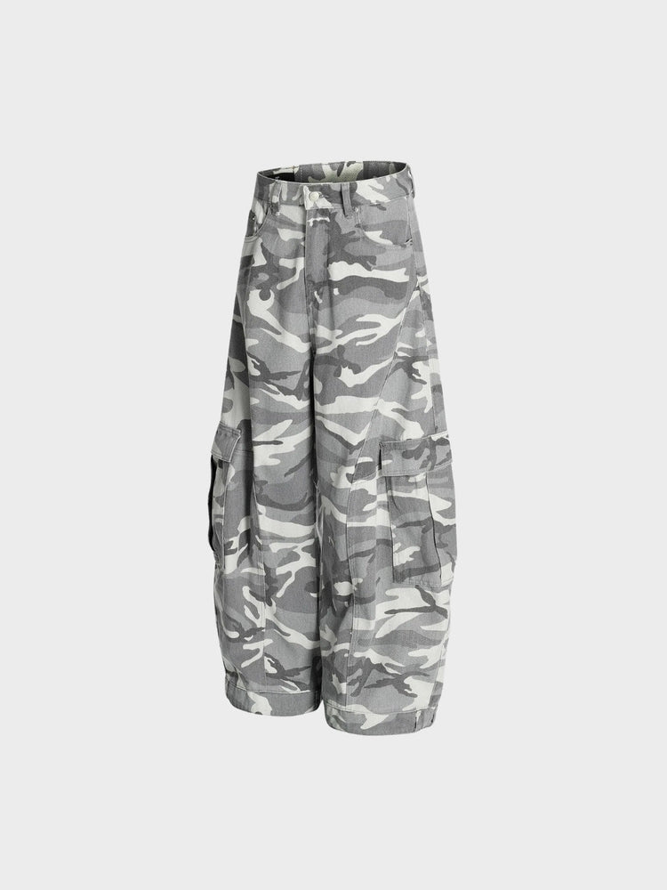 VM Vaqueros Cargo de Camuflaje Gris