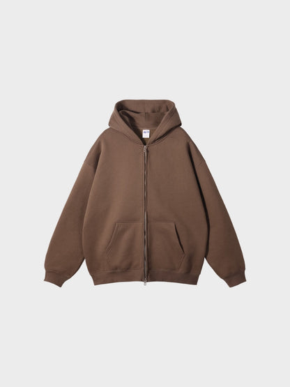 350 GSM Sudadera de calidad con cremallera