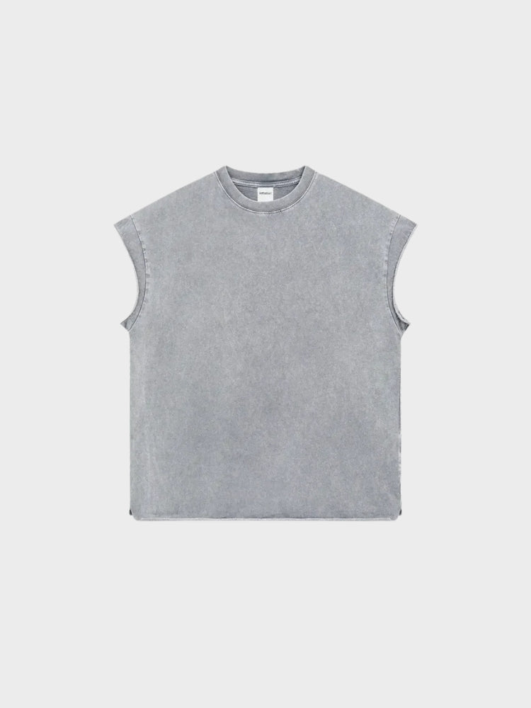 DCRB Distressed Washed Tanktop