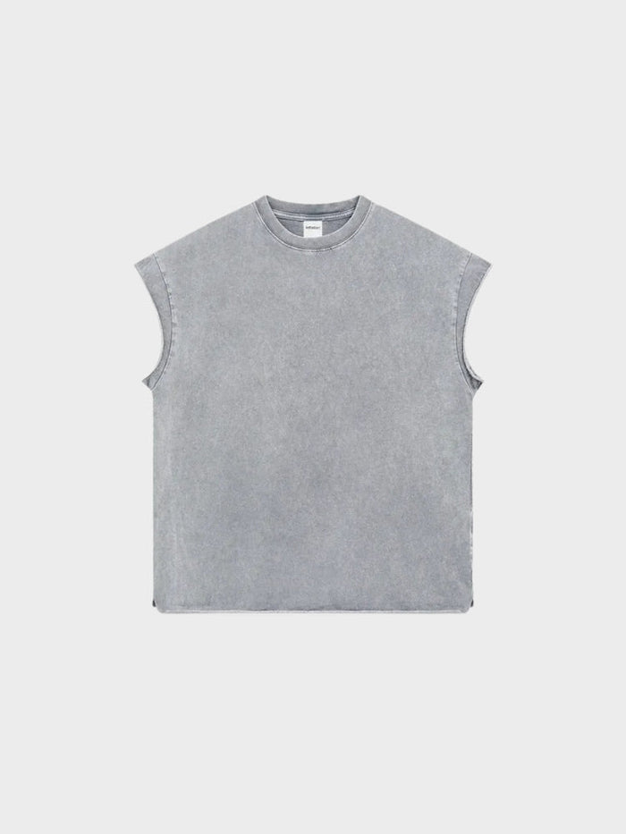 DCRB Distressed Washed Tanktop