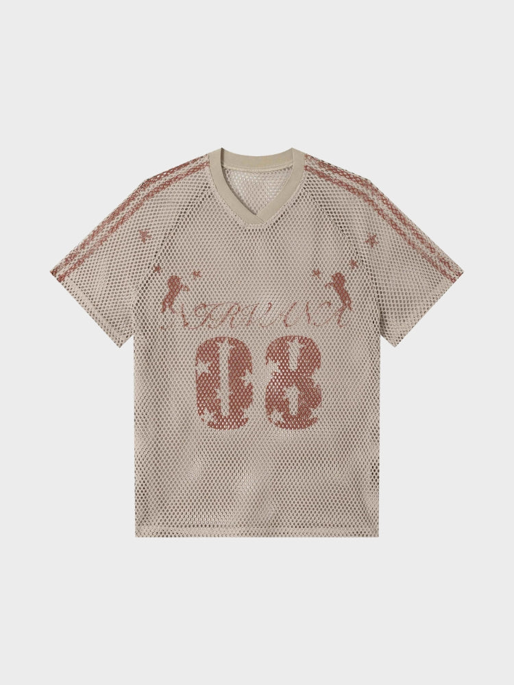 DCRB Mesh Football Tee