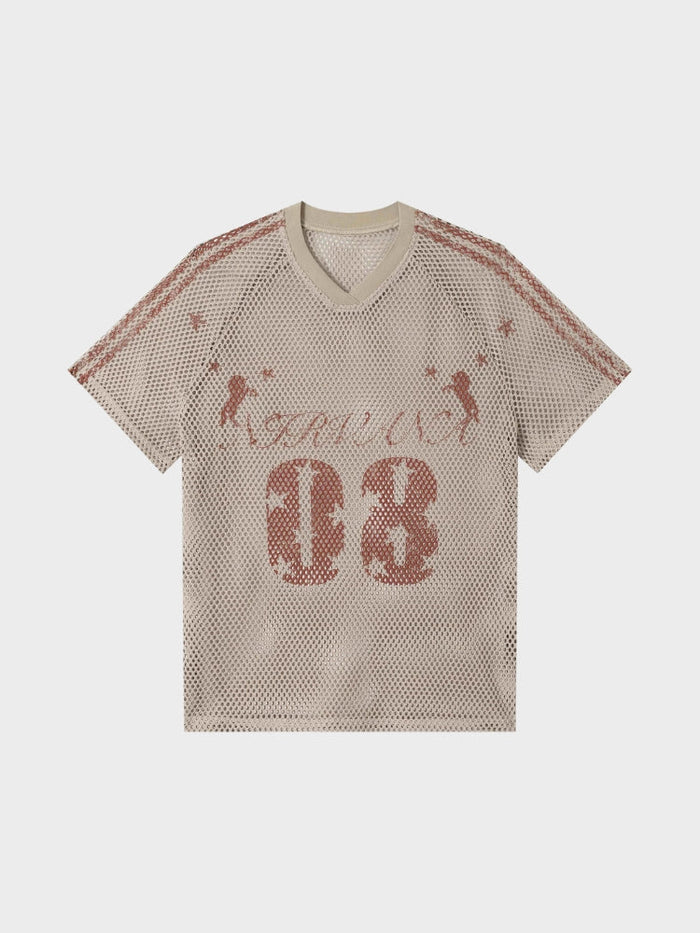 DCRB Mesh Football Tee