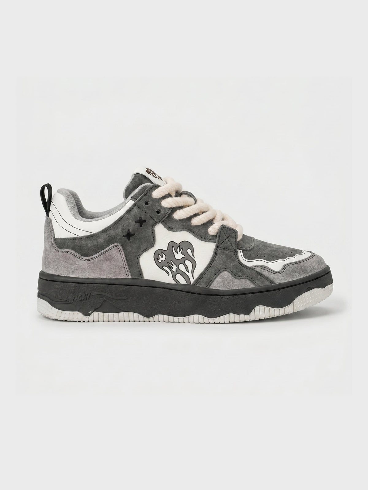 Corazón retro Zapatilla