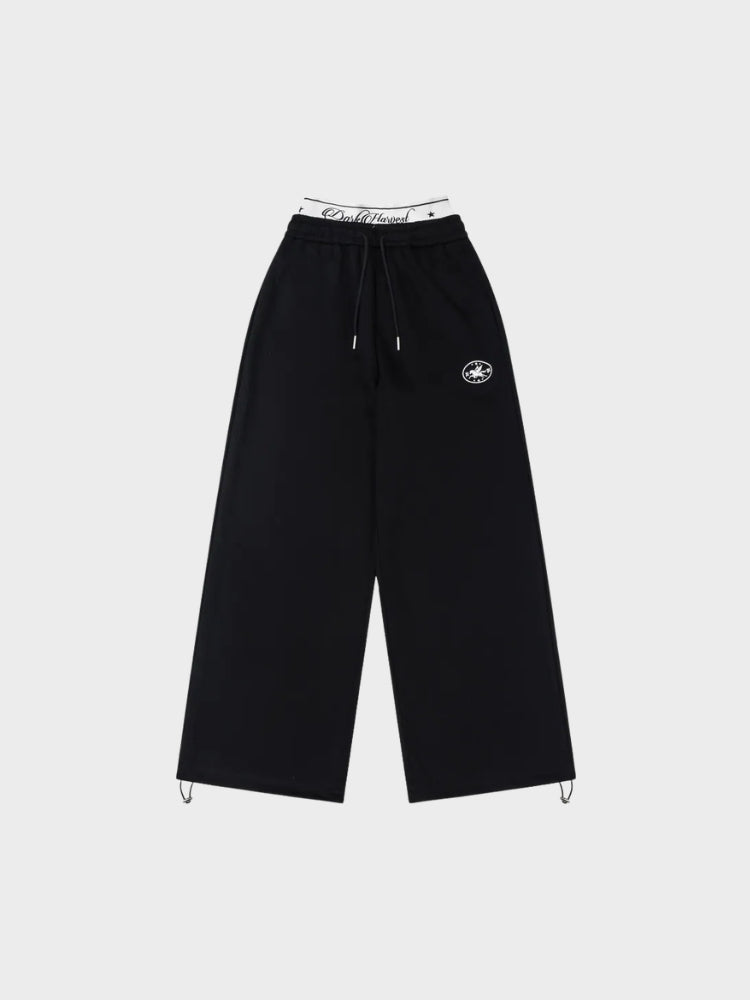 DCRB de doble cintura Joggers baggy