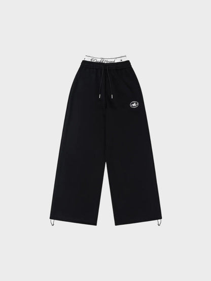 DCRB de doble cintura Joggers baggy