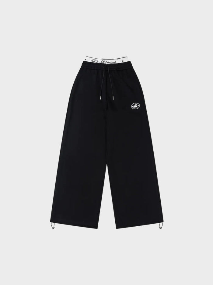 DCRB de doble cintura Joggers baggy