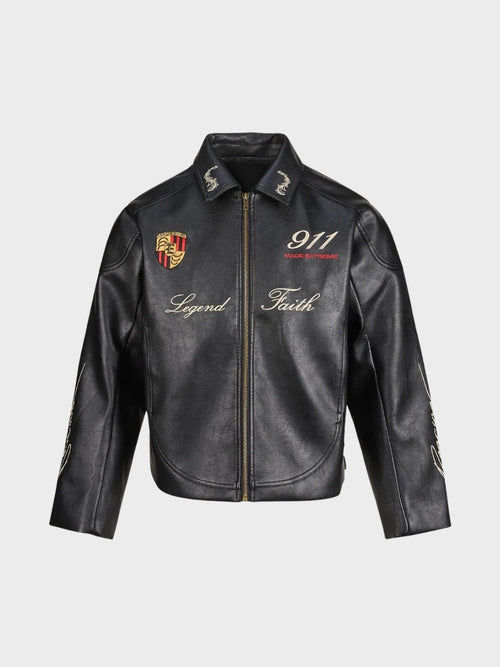 DCRB Piel lavada Chaqueta - Faith