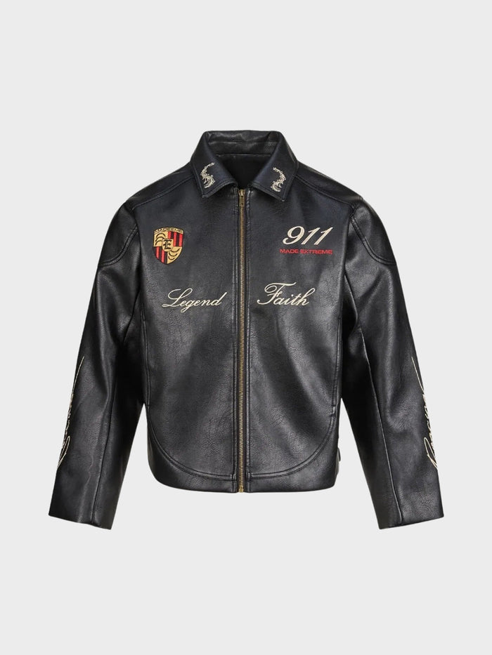 DCRB Piel lavada Chaqueta - Faith