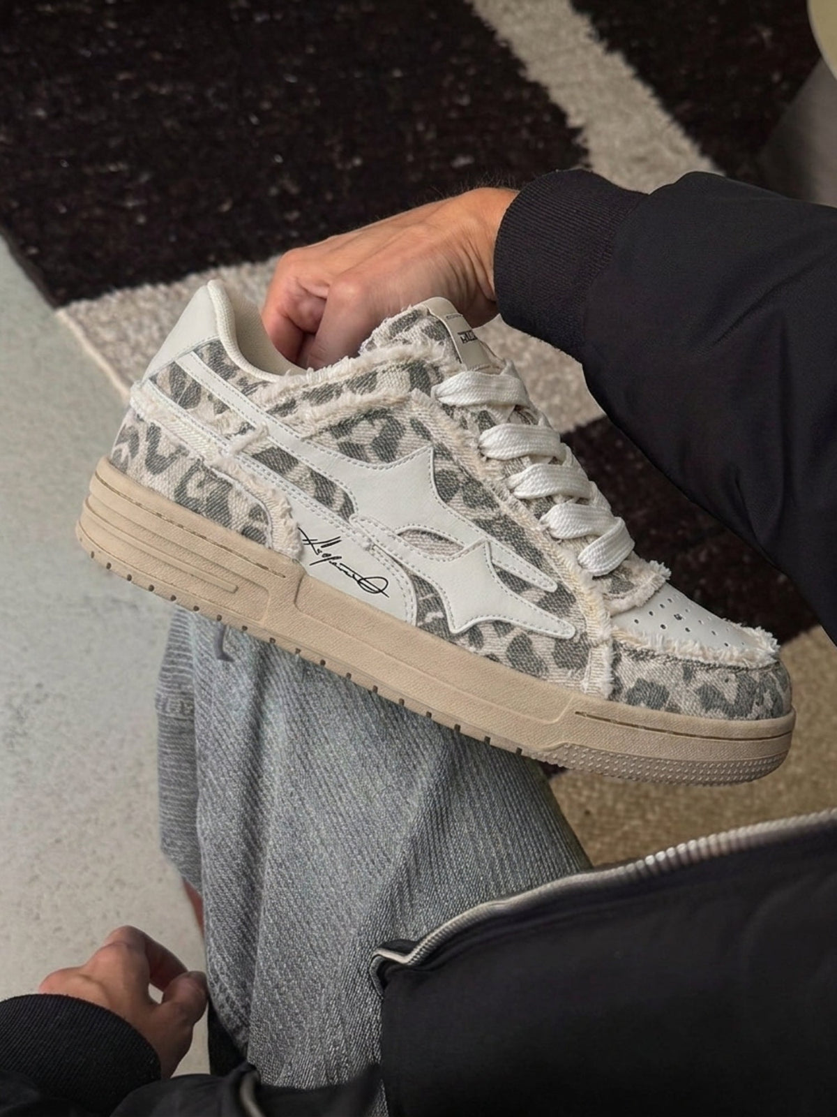 DCRB Bone Leopard Zapatillas