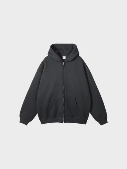 350 GSM Sudadera de calidad con cremallera