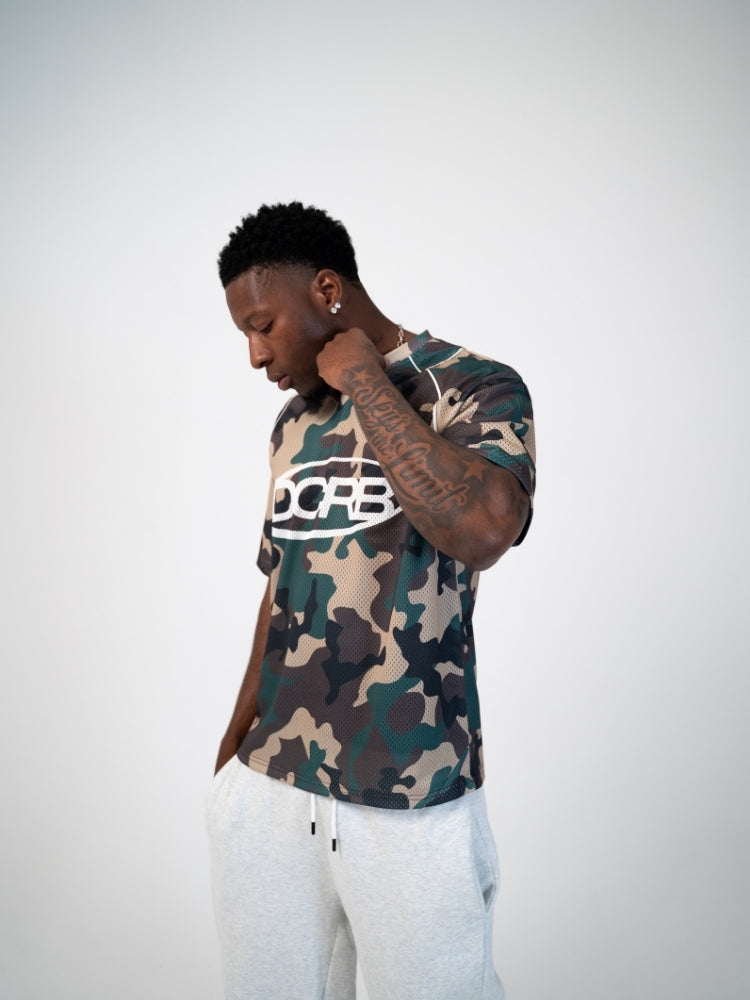 DCRB Camo Camiseta de fútbol