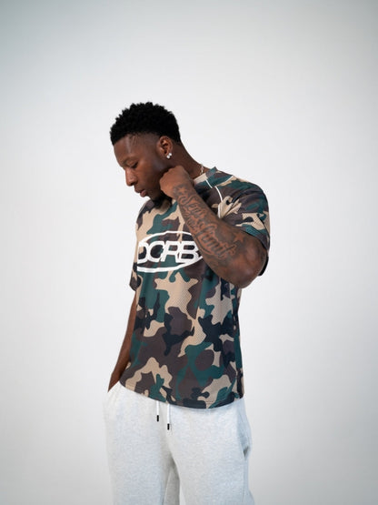 DCRB Camo Camiseta de fútbol