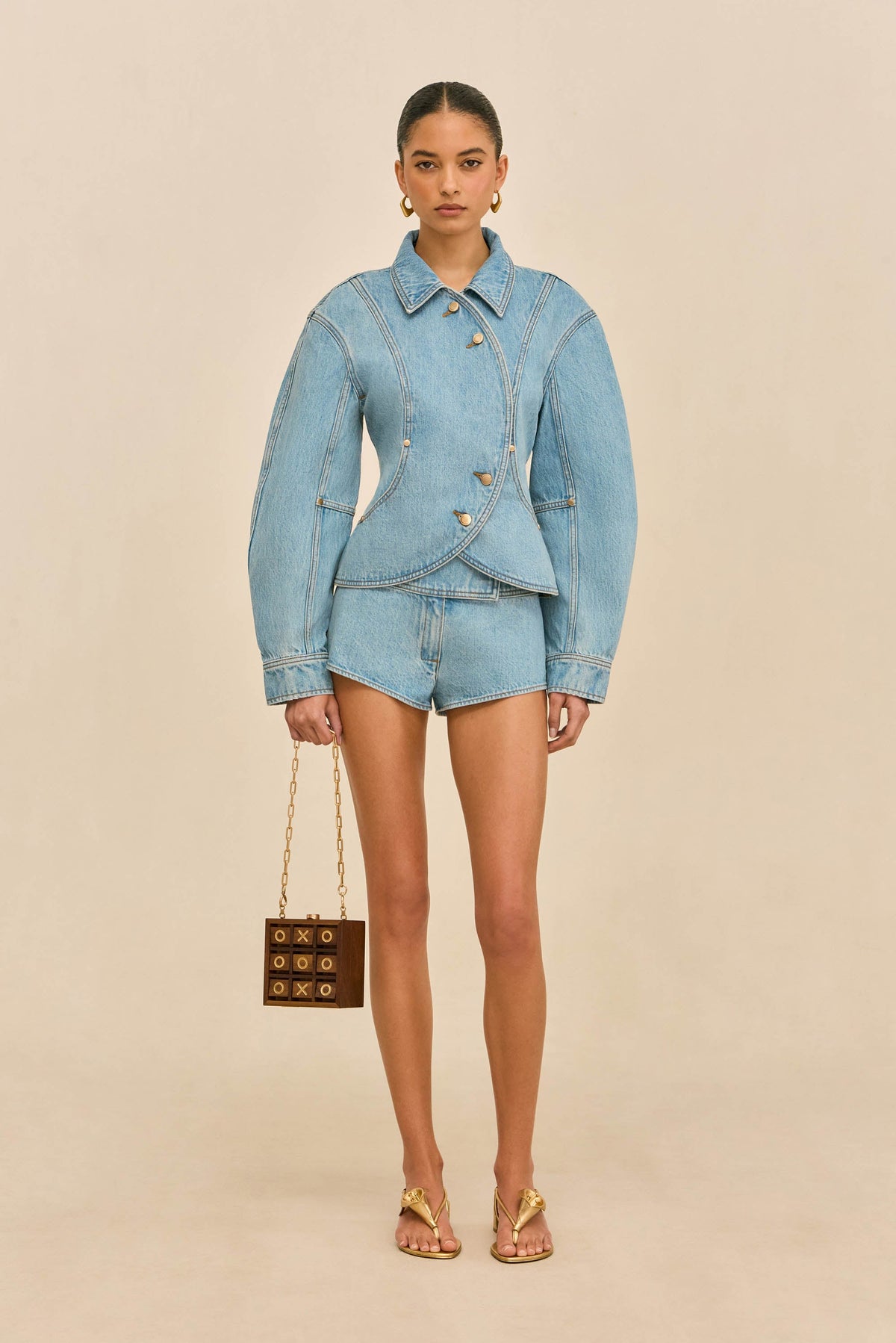 Chaqueta vaquera Pacha — Azul vintage
