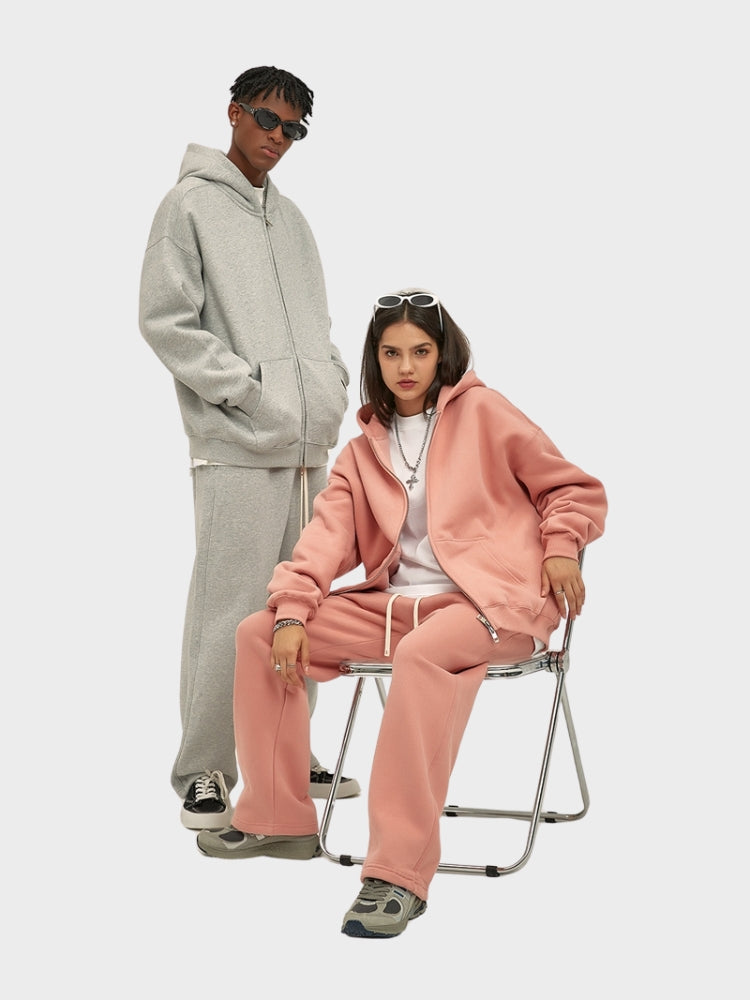 350 GSM Sudadera de calidad con cremallera