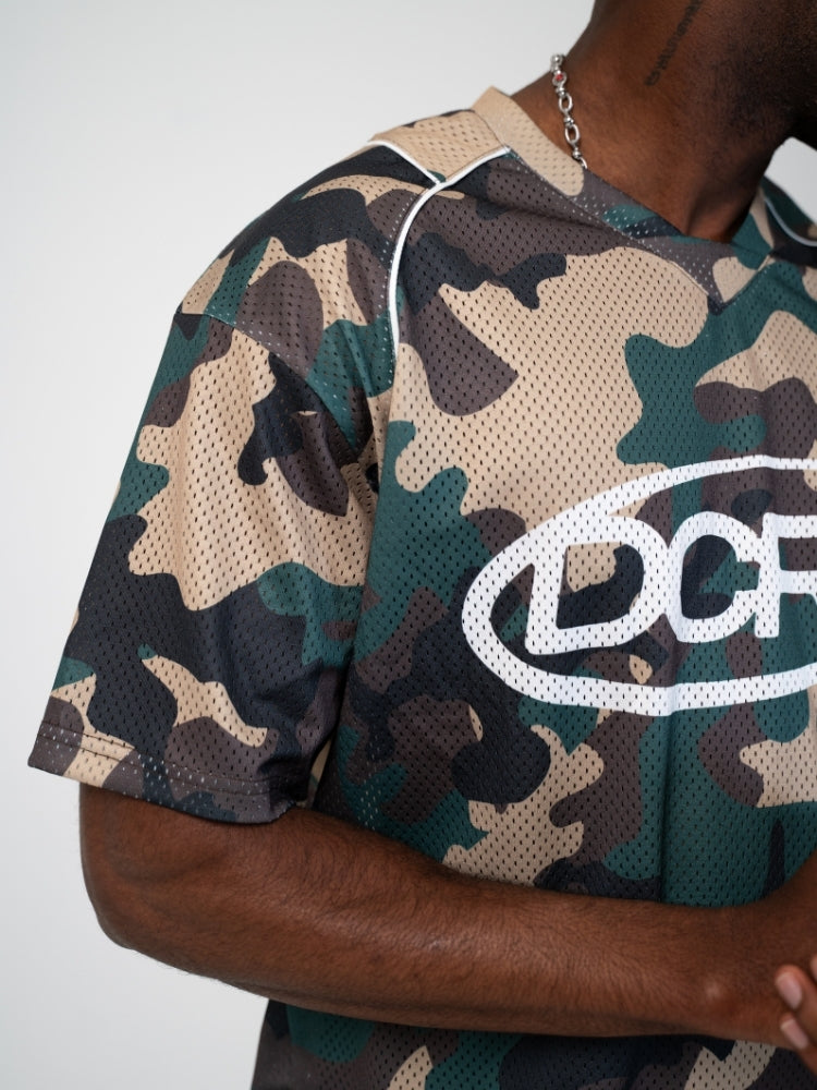 DCRB Camo Camiseta de fútbol