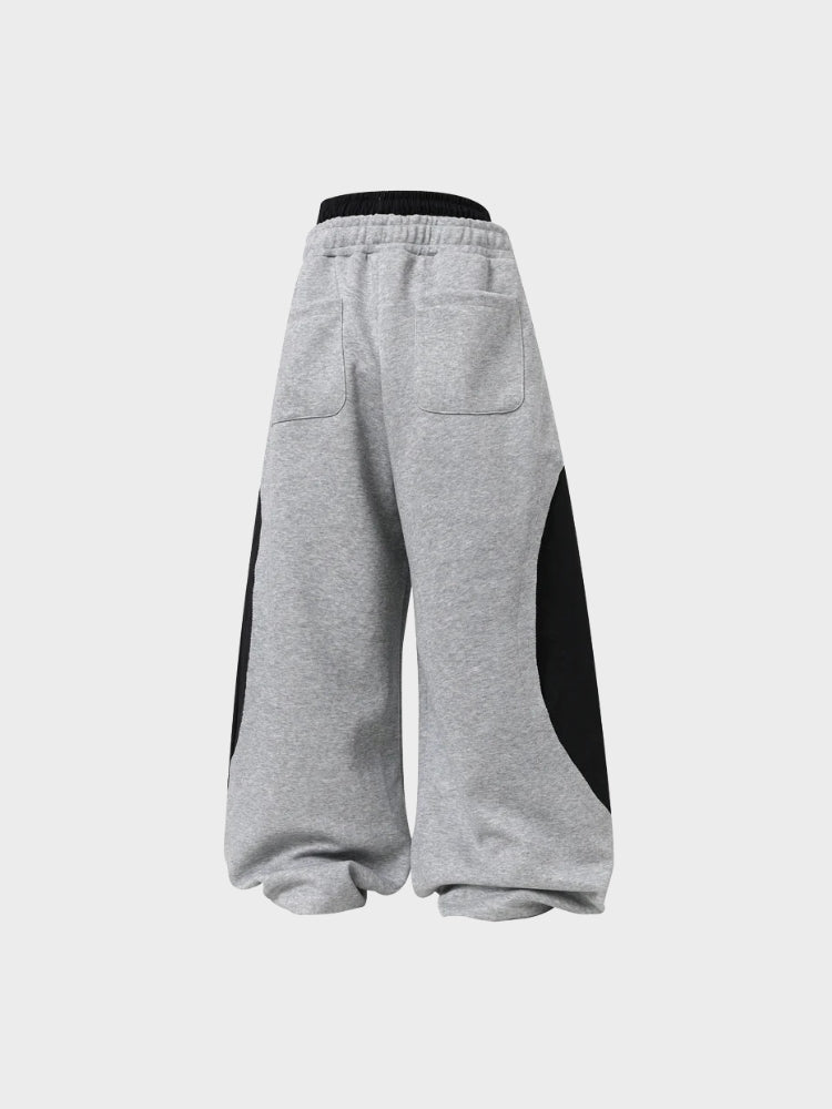 DCRB a rayas Joggers de corte barrel