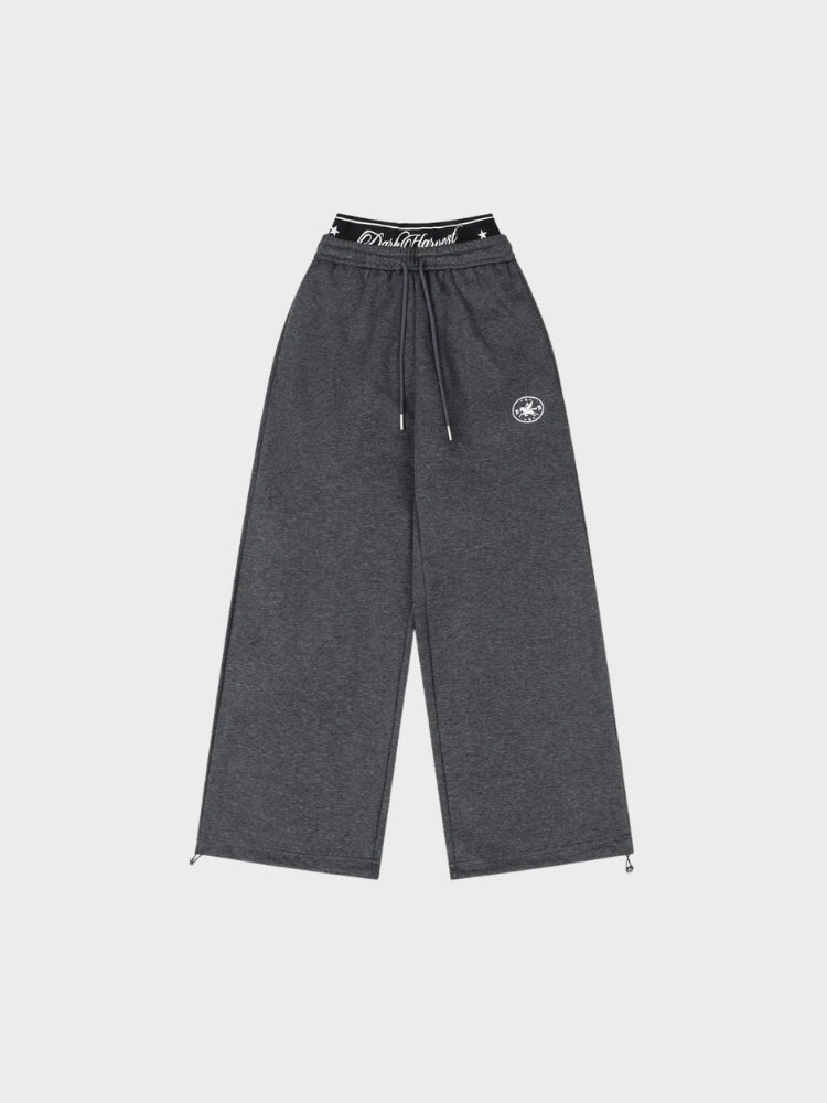 DCRB de doble cintura Joggers baggy
