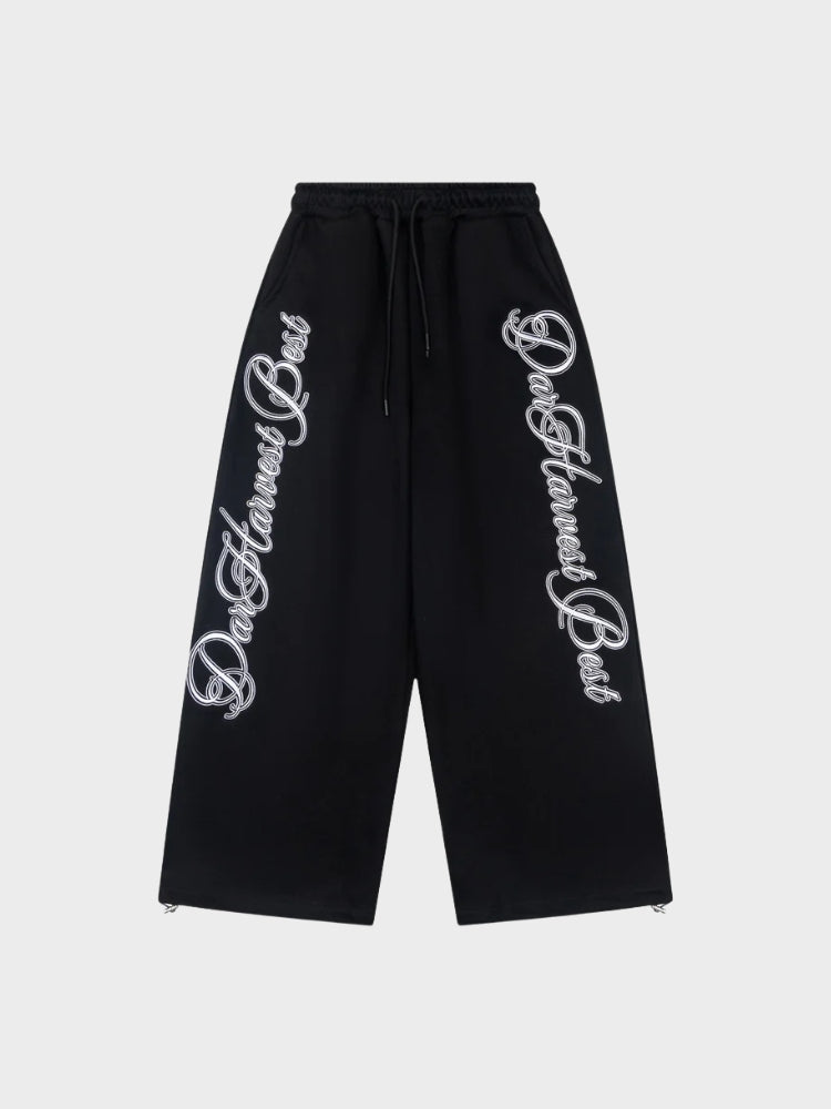 DCRB Joggers Script de pernera ancha